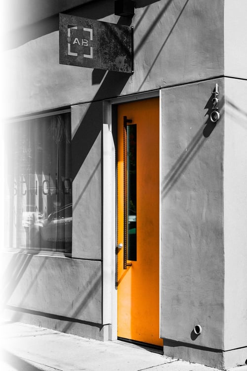 ABds Front Door with fade