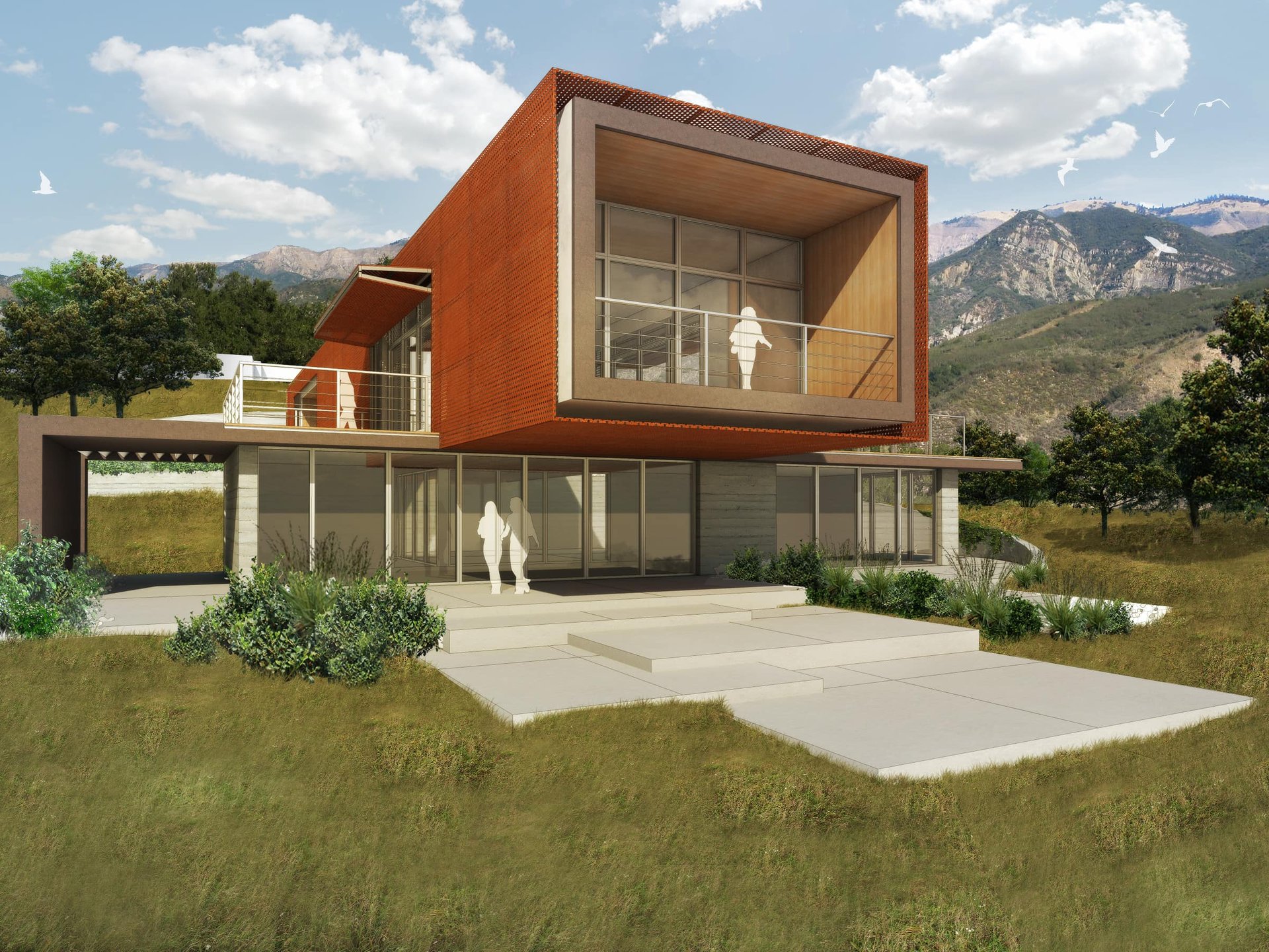 Axis_House_Hero@2x-Rendering of front and side facade