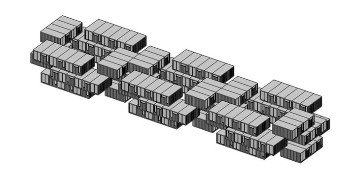 WWII Adaptive Re-Use - 4 - Container Stack 2