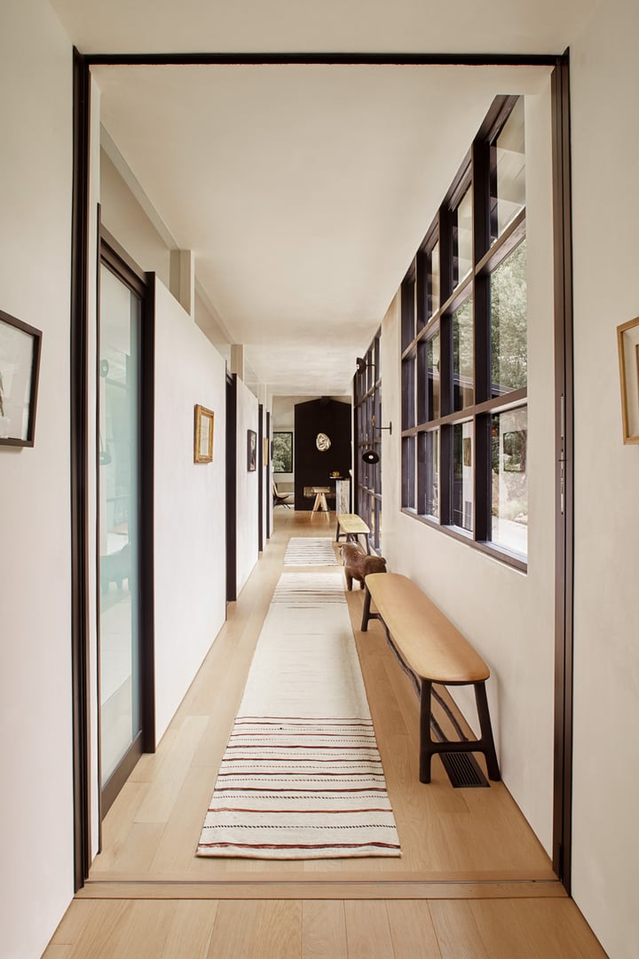 Honey House-12-Main Residence Hallway
