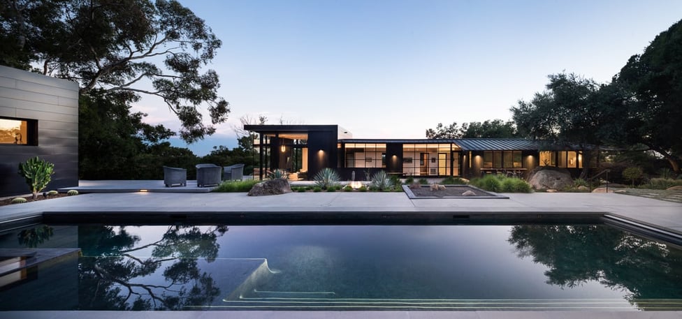 Honey House-16-Pool and NE Facade