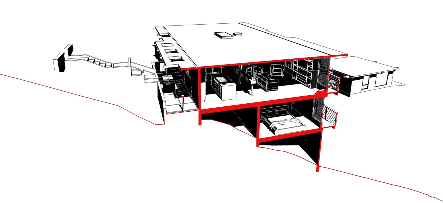 Mid-Century-Modern-Resdence-Santa Barbara_architectural section 3@2x-11-1
