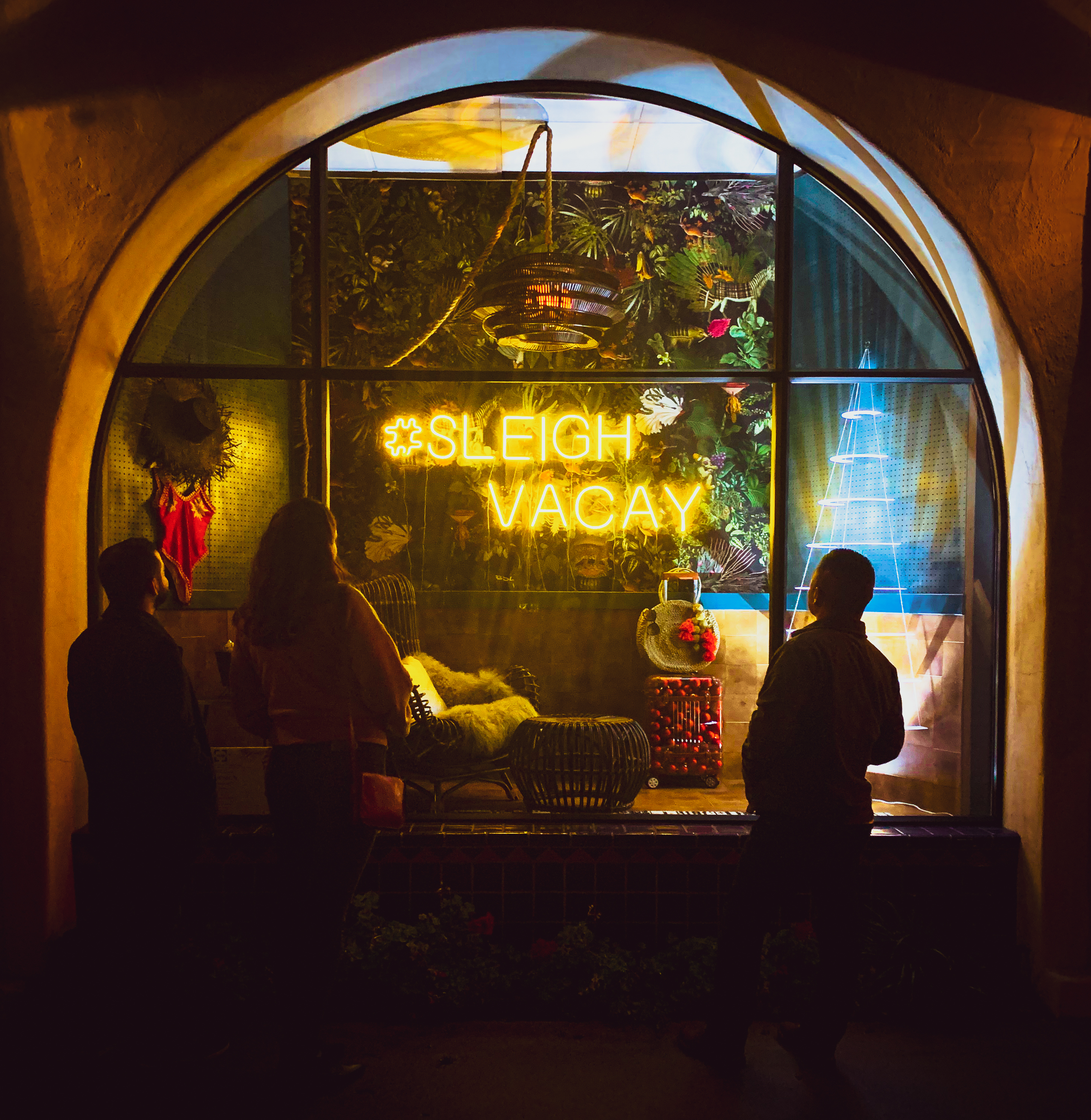 Festive design unveiled for Santa Barbara's SB Shines Window Walk