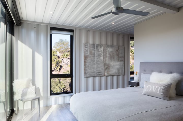 Shipping Container Residence - 6 - Bedroom Fan