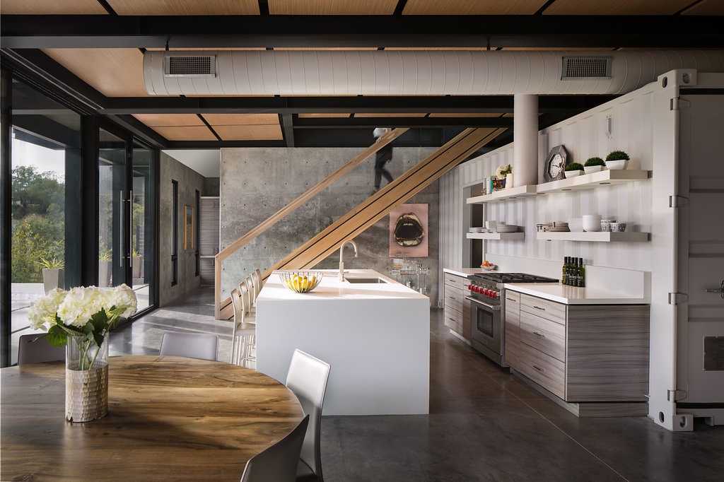 Shipping Container Residence - 1 - Kitchen Container