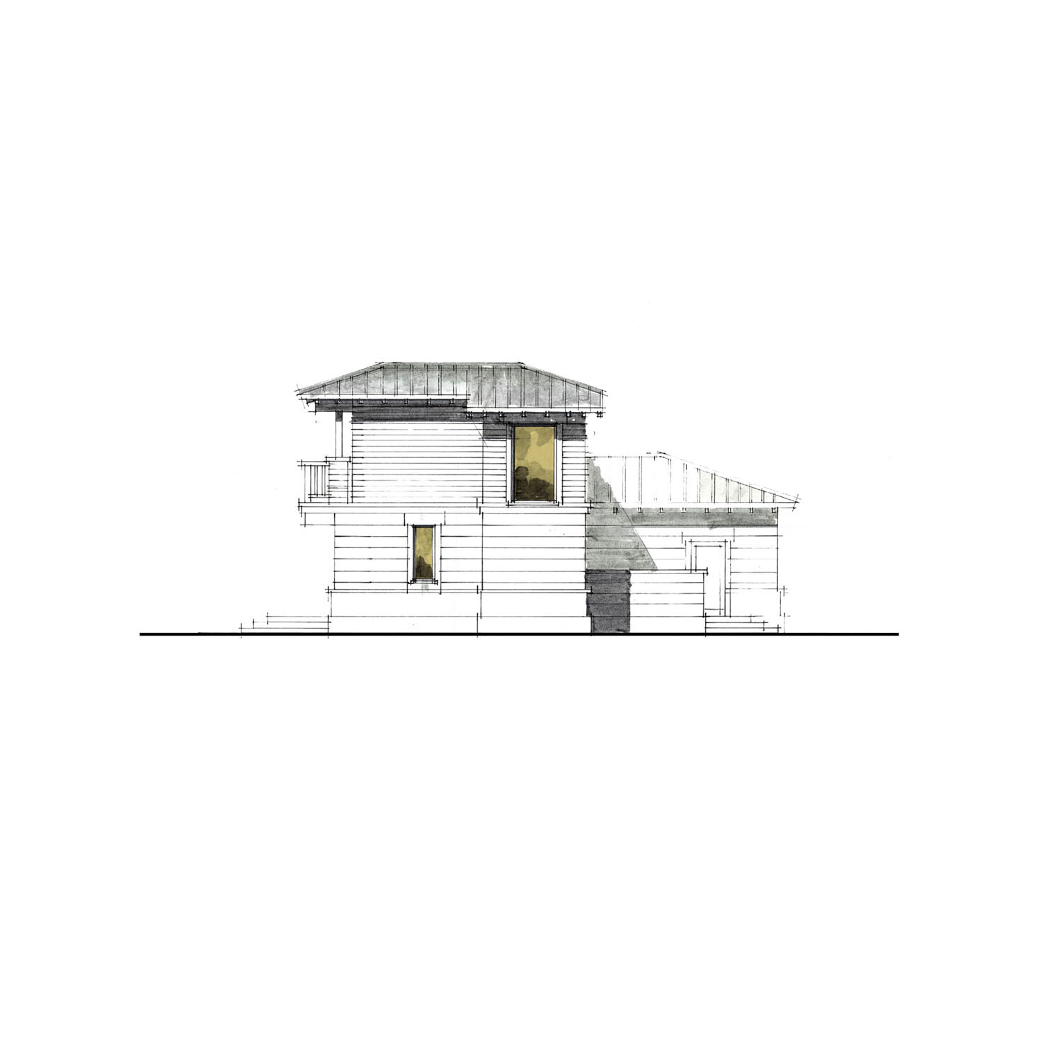 shoreline-residence-handdrawn-elevation-01